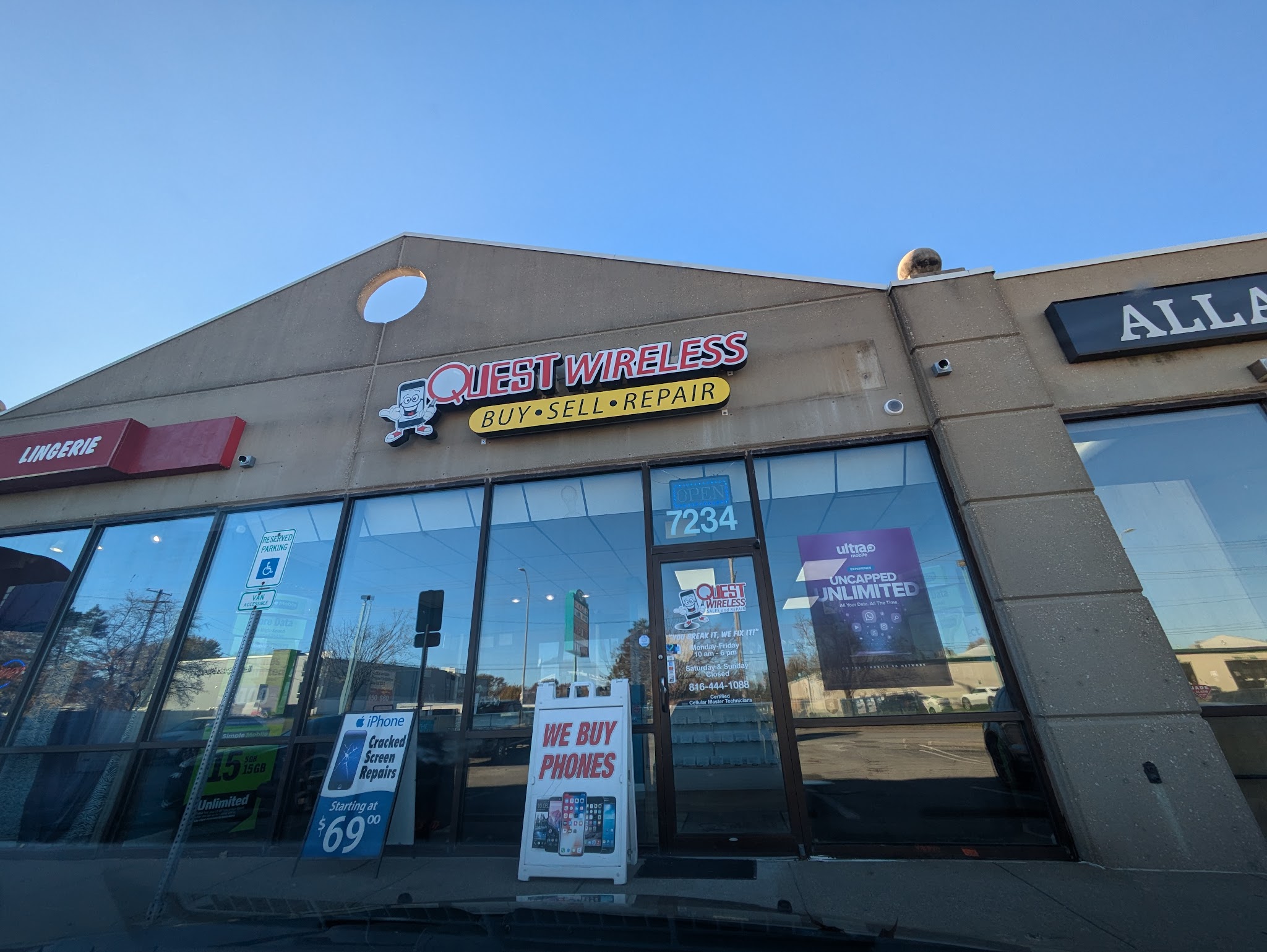 Quest Wireless Sale and Repair Mobile Phone Repair