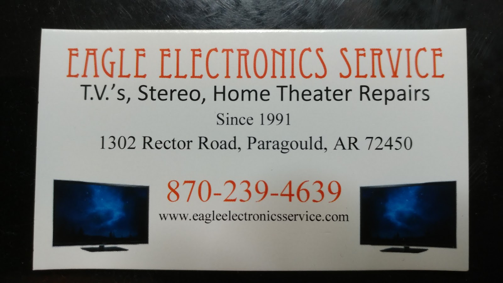 Eagle Electronics Service Television Repair Service