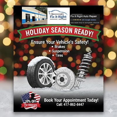 Gallery photo for Fix It Right Auto Repair in Springfield, MO