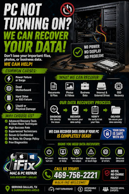 iFix Mac & PC Repair | Data Recovery Dallas gallery photo