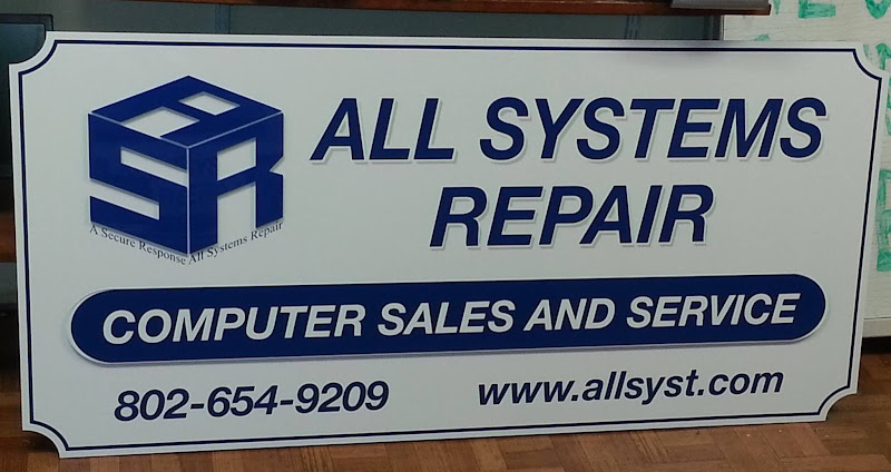 All Systems Repair Computer Repair Service in Winooski, VT photo