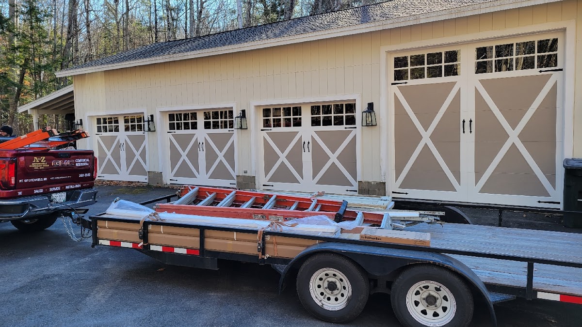 A to Z Affordable Overhead Door Co Inc Garage Door Repair in Litchfield, ME photo