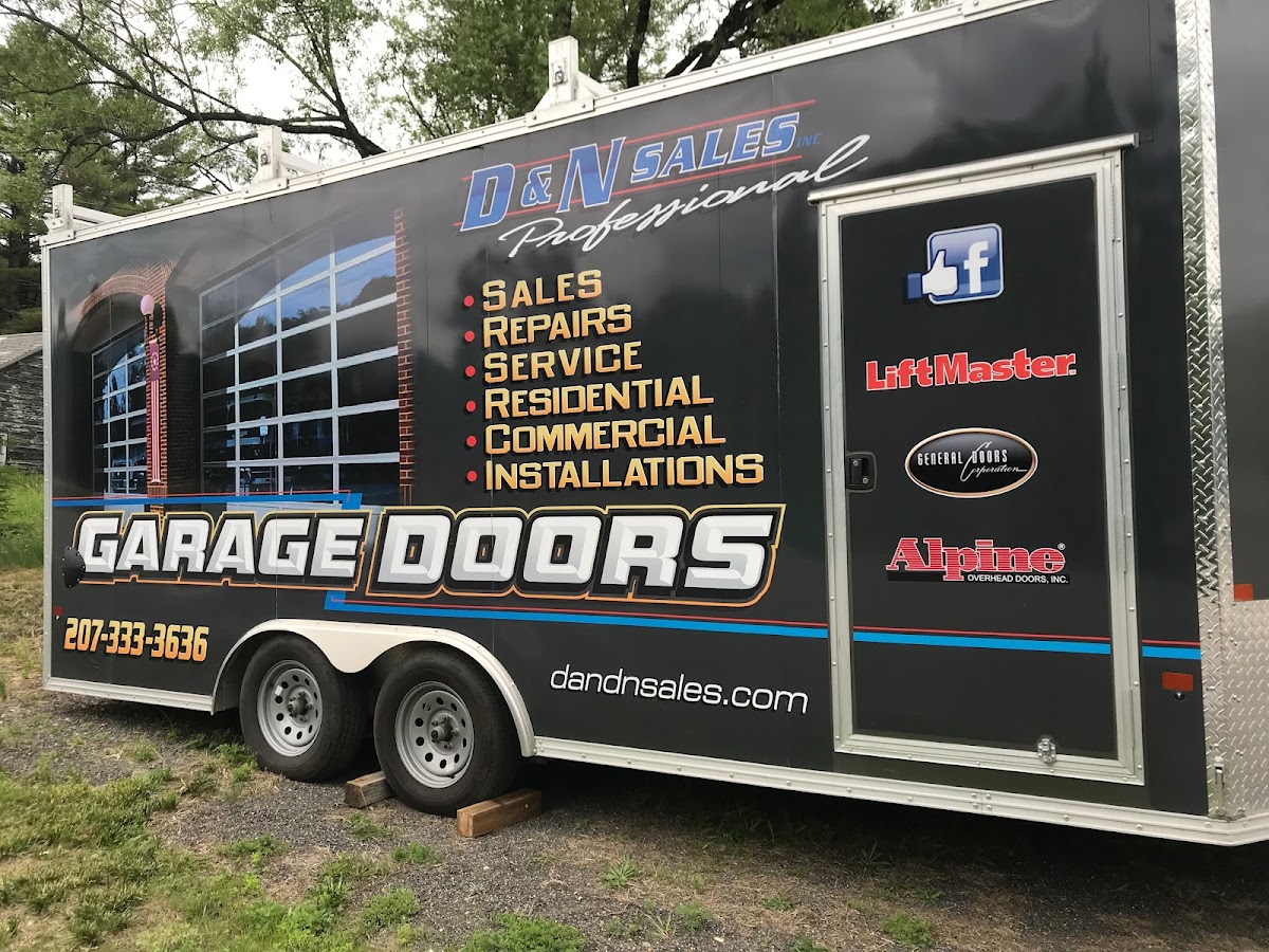 D & N Sales and Services Garage Door Repair in Turner, ME photo