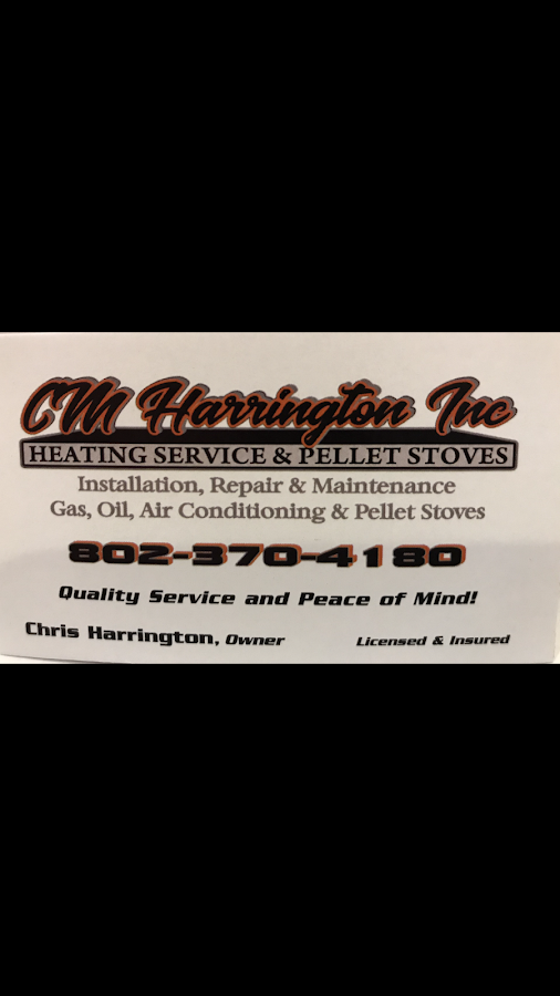 CM Harrington Inc. Heating & Air Conditioning Service & Pellet Stove Repairs Heating Contractor in Enosburg Falls, VT photo