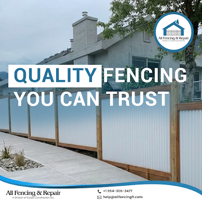 Gallery photo for All Fencing and Repair in Sunrise, FL