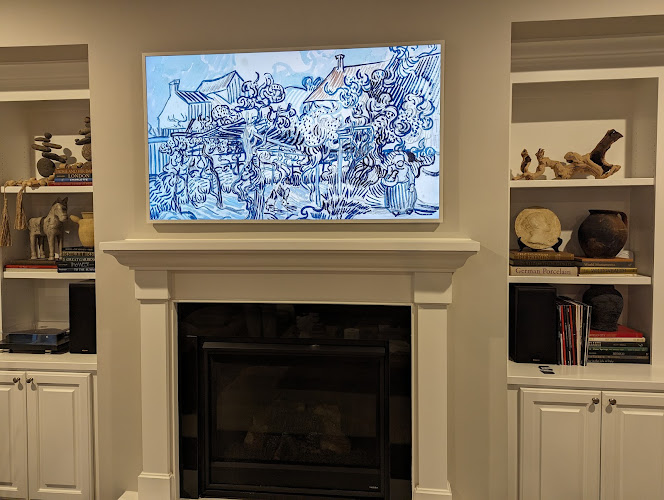 Precision TV Mounting Home Cinema Installation in Apex, NC photo