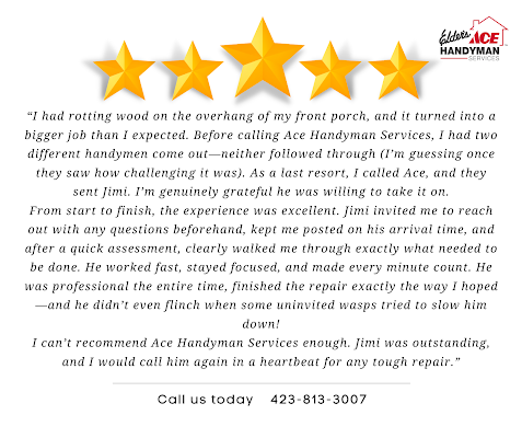 Gallery photo for Elder's Ace Handyman Services in Cleveland, TN