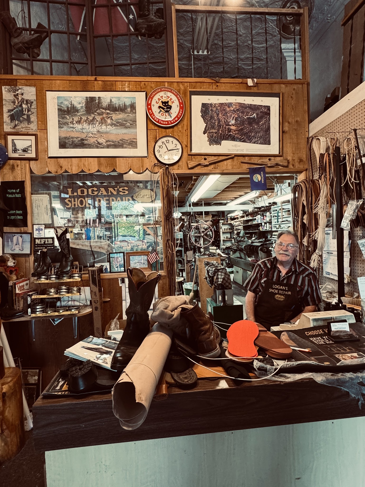 Logan's Boot & Shoe Repair Shoe Repair Shop