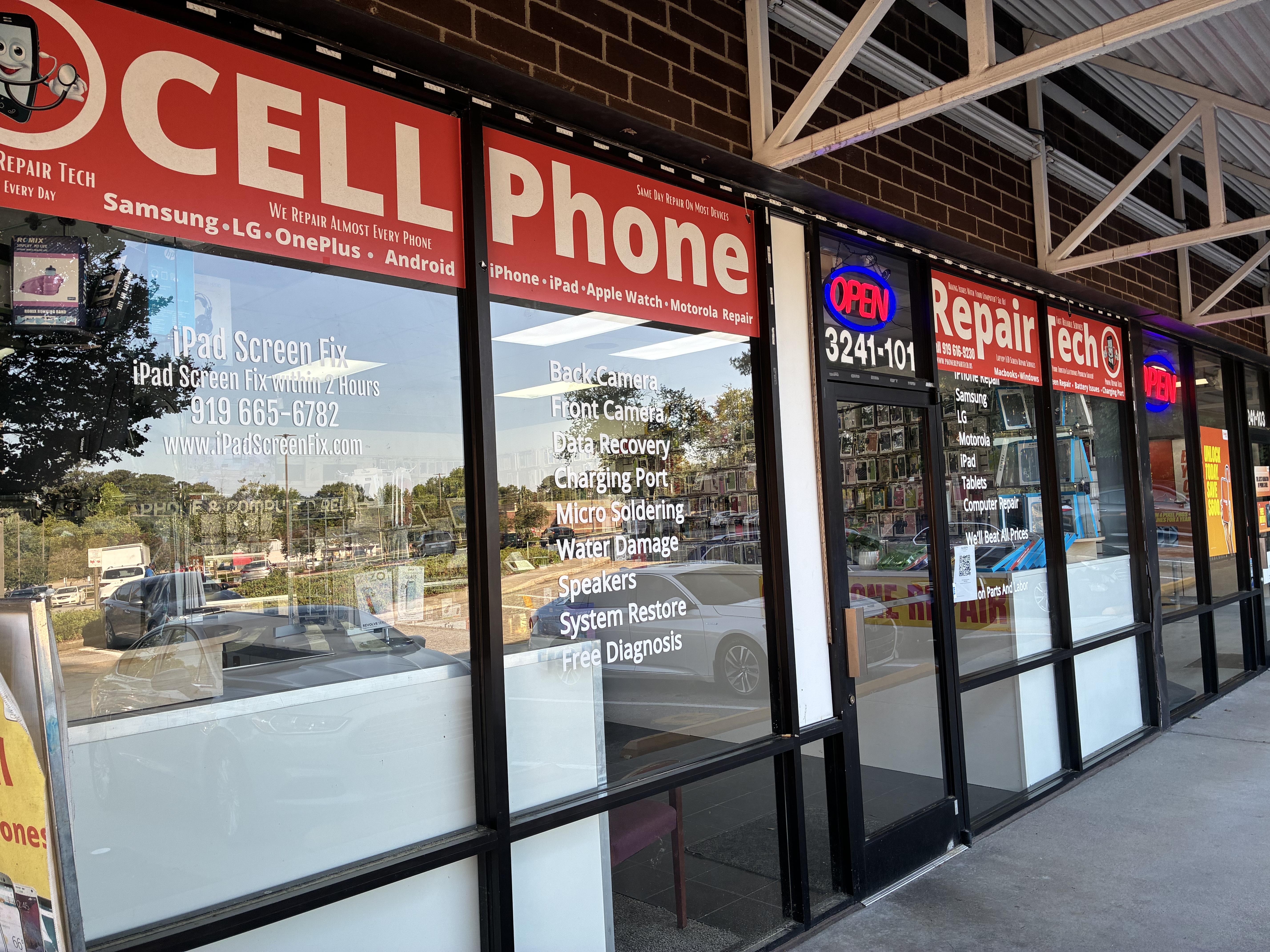 Business photo for Phone Repair Tech in Raleigh, North Carolina
