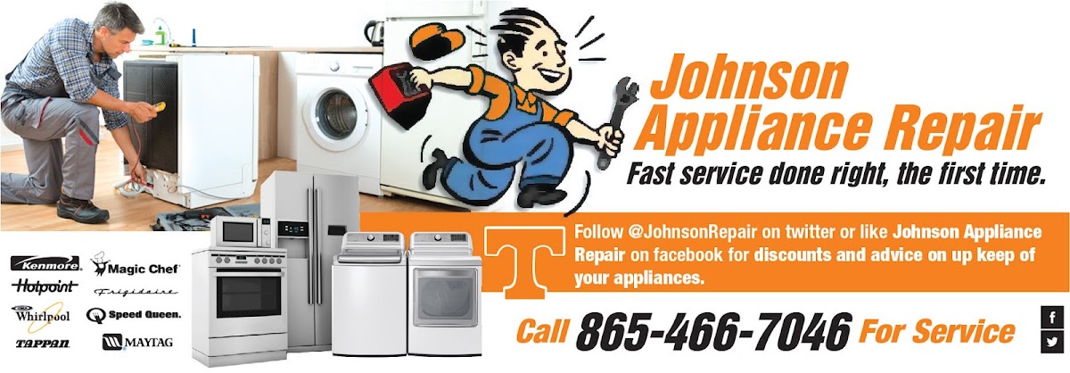 Business photo for Johnson Appliance Repair in Knoxville, TN