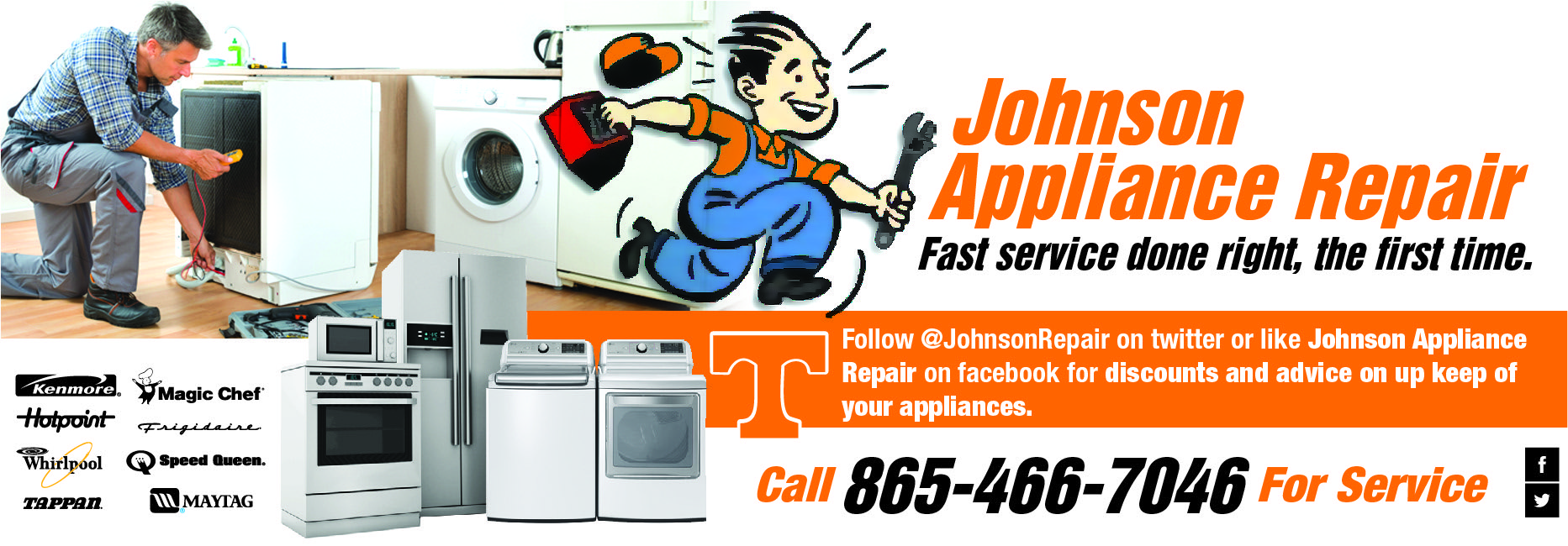 Gallery photo for Johnson Appliance Repair in Knoxville, TN