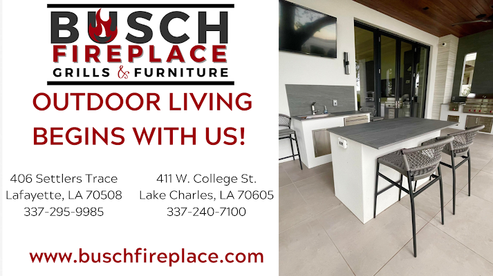 Gallery photo for Busch Fireplace Grills & Furniture in Lafayette, LA