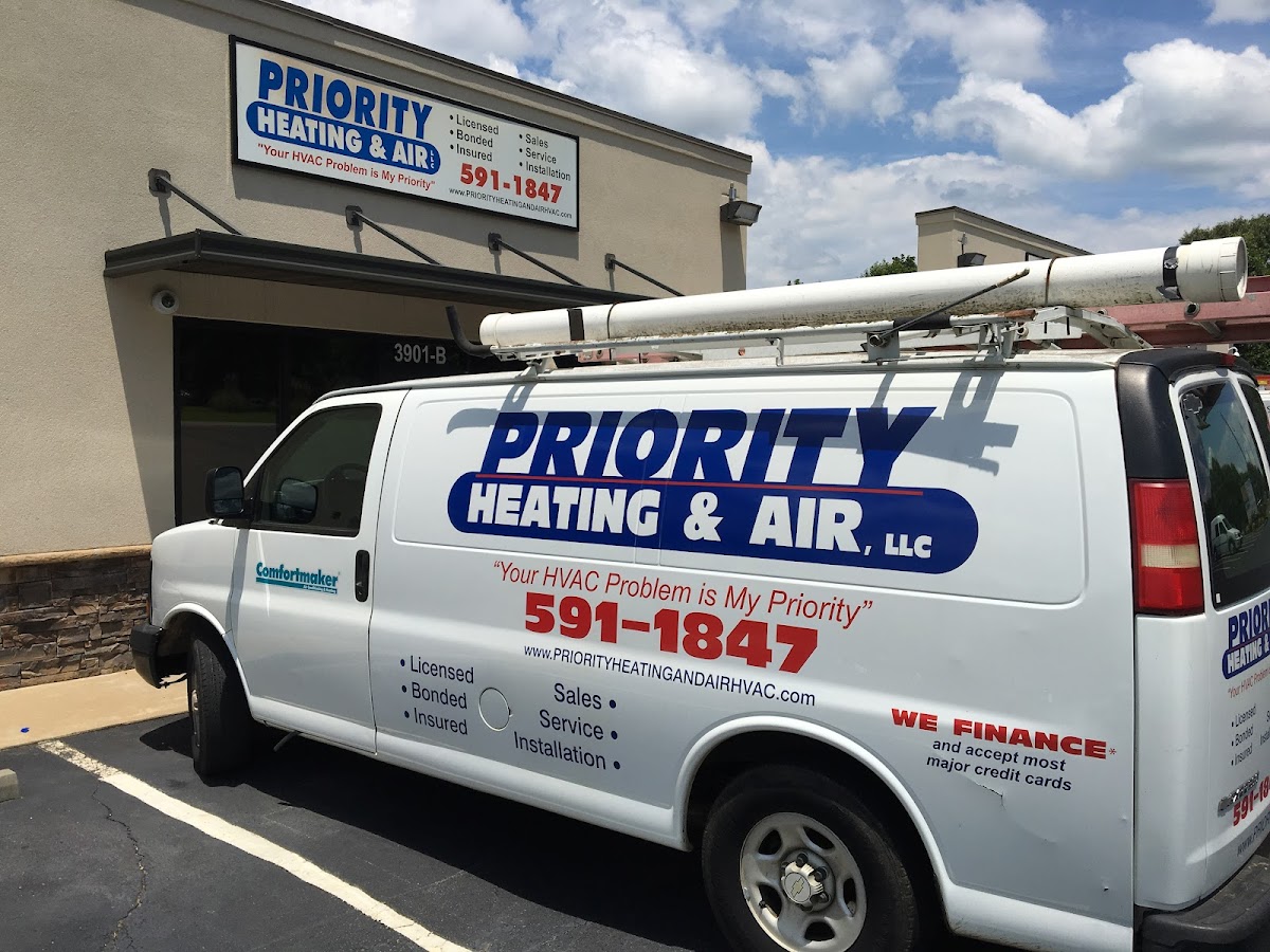 Priority Heating & Air, LLC Hvac Contractor in Spartanburg, SC photo