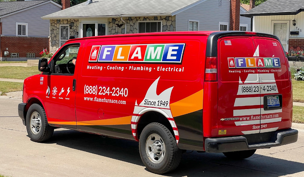FLAME Heating, Cooling, Plumbing, Electrical Air Conditioning Contractor in Warren, MI photo