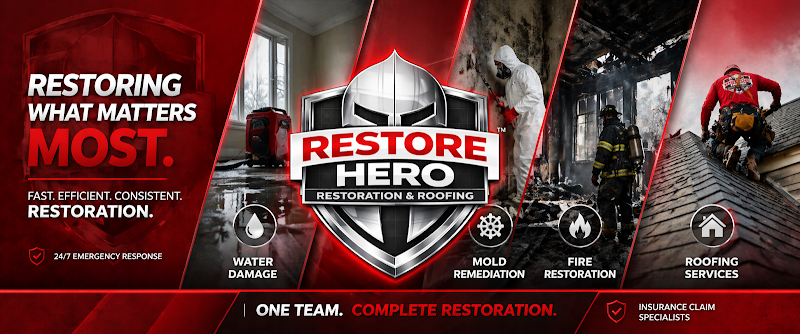 Restore HERO Restoration & Roofing Water Damage Restoration Service in Lawrenceville, GA photo