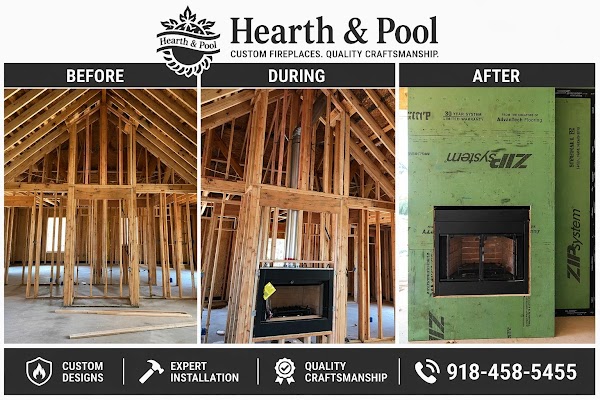Gallery photo for Hearth and Pool in Tahlequah, OK