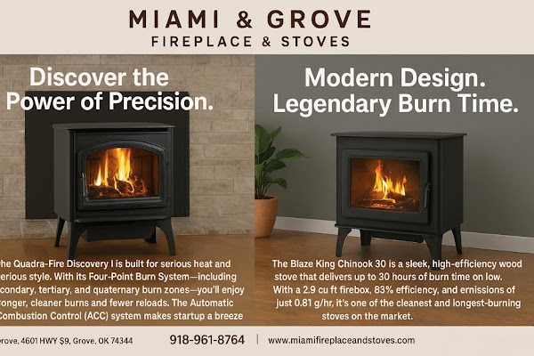 Gallery photo for Miami Fireplace and Stoves, LLC in Miami, OK