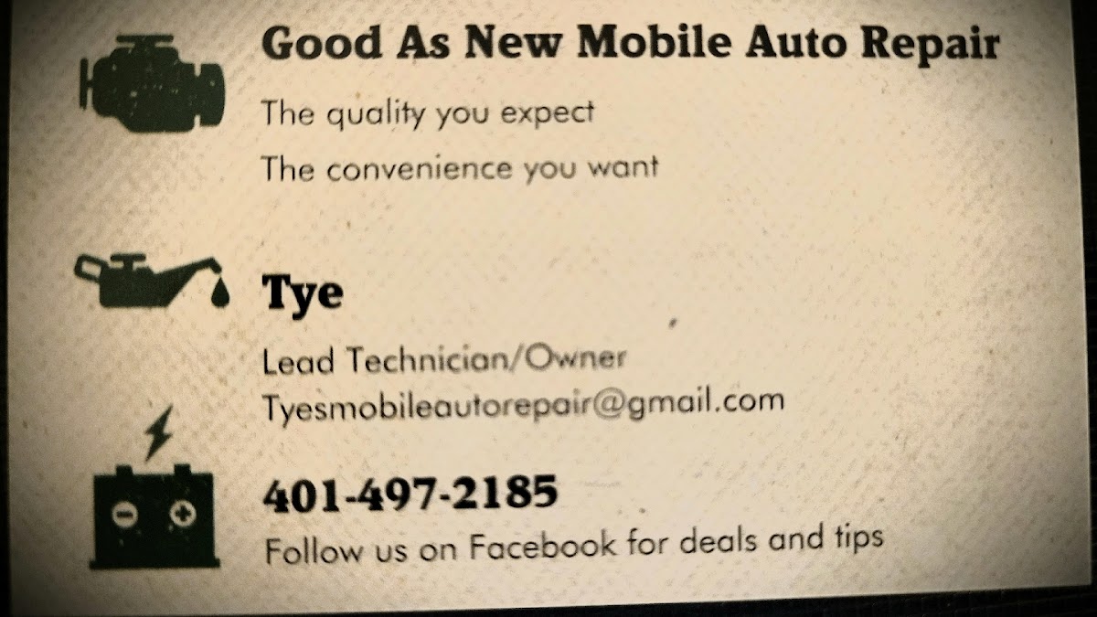 Good as New Mobile Auto Repair Oil Change Service in Warwick, RI photo