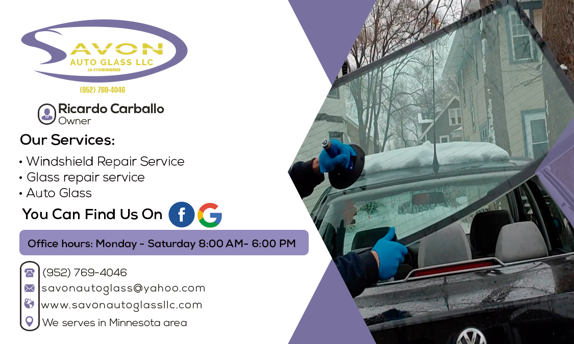 Savon Auto Glass LLC, Fast Auto Glass in Minnesota,Cheap Windshield Installation,Mobile Glass Replacement in Minnesota Glass Repair Service in St Louis Park, MN photo