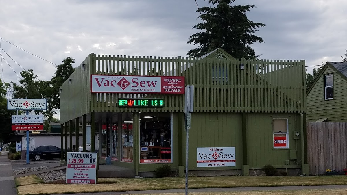 Hillsboro Vac & Sew Vacuum Cleaner Repair Shop in Hillsboro, OR photo