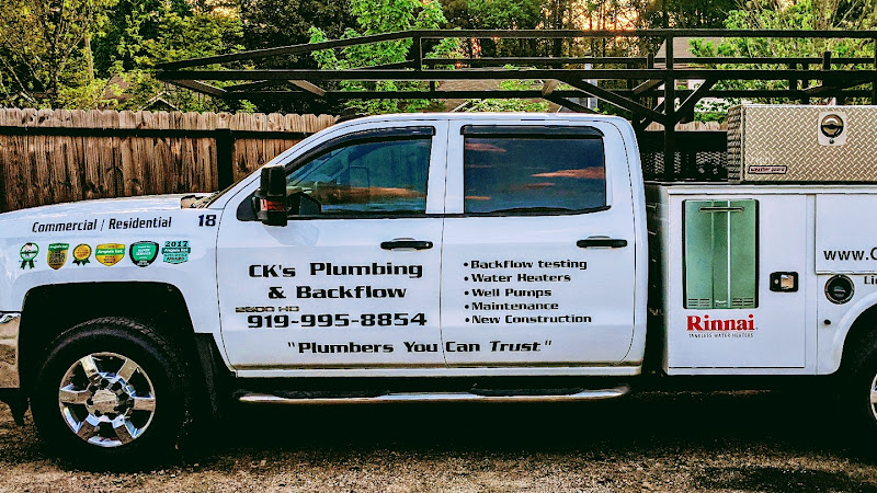 CK's Plumbing & Backflow, LLC Plumber in Raleigh, NC photo