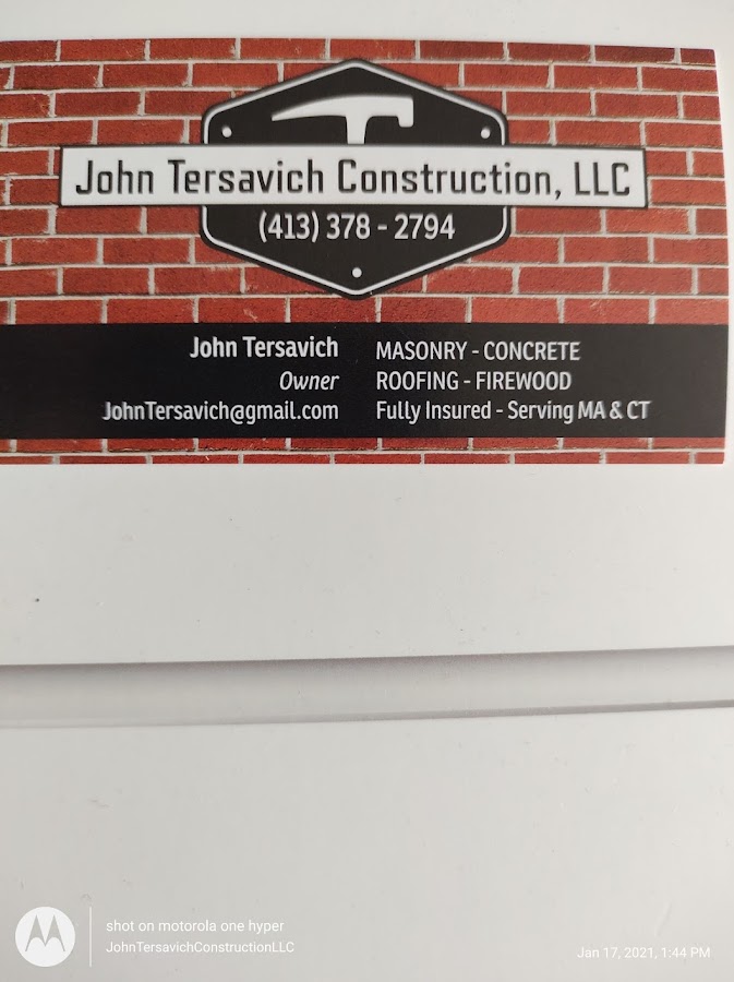 John Tersavich Construction, LLC Masonry Contractor in Chicopee, MA photo