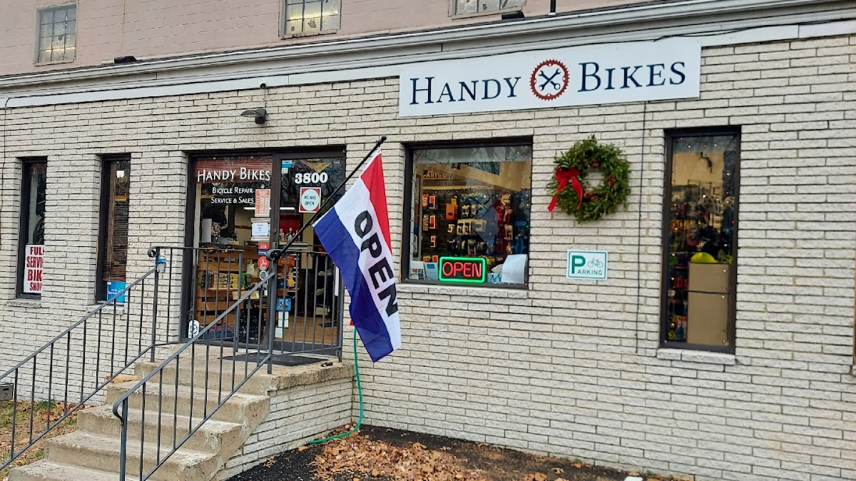 Handy Bikes Bicycle Shop in Retail Showroom Parts & Service At, VA photo