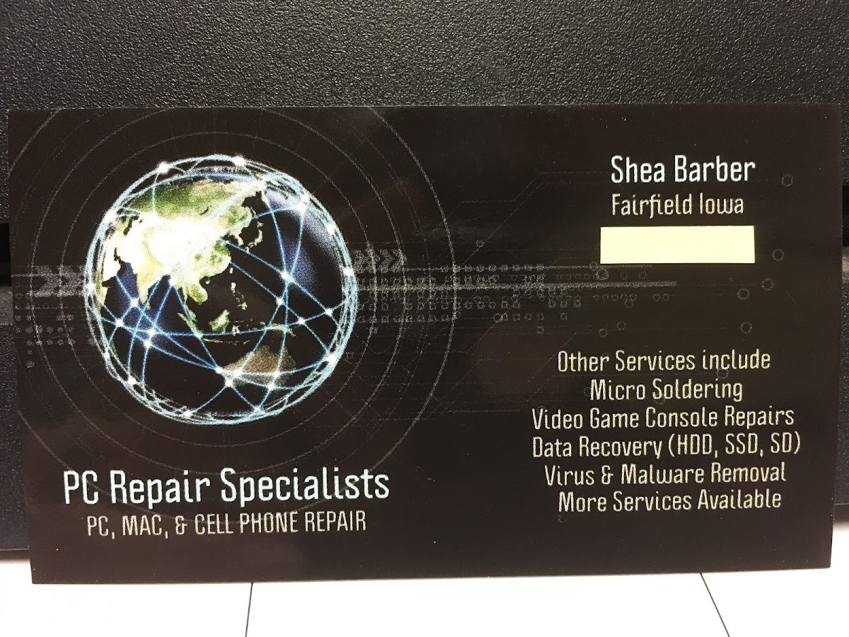 PC Repair Specialists Computer Repair Service in Fairfield, IA photo