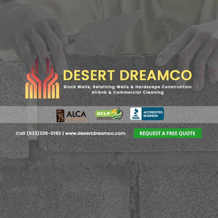 Desert Dreamco, Retaining & Brick Walls Fence Contractor in Glendale, AZ photo