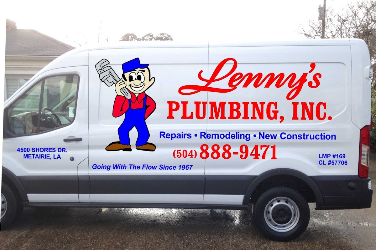 Lenny's Plumbing Inc Plumber in Metairie, LA photo