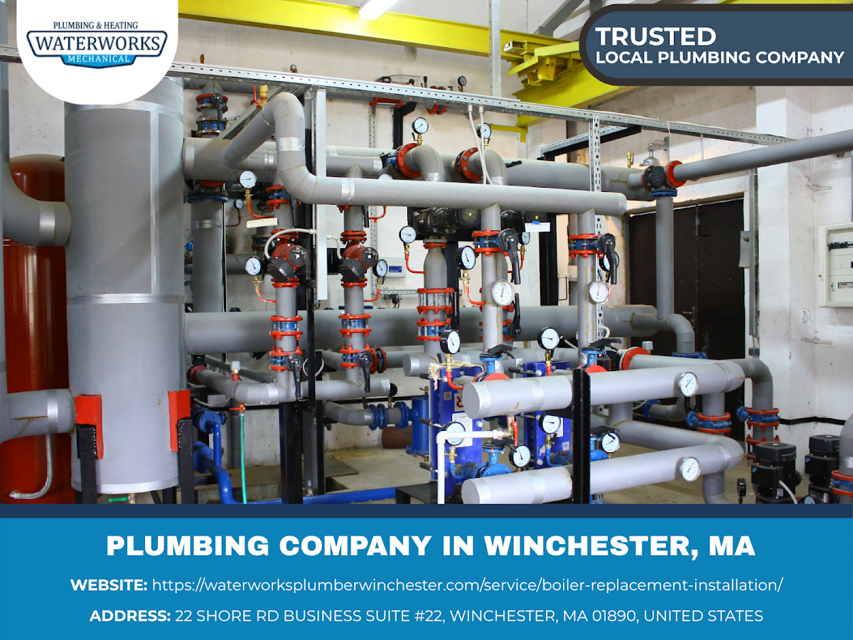 Waterworks Mechanical Plumbing, Heating & Drains Plumber in Winchester, MA photo