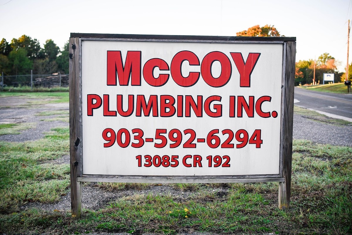 McCoy's Plumbing Inc Plumber in Tyler, TX photo