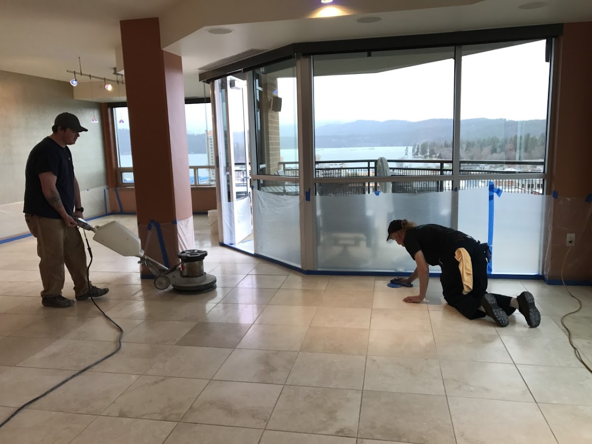 Cleanlinez Tile & Stone Restoration Floor Refinishing Service in Sandpoint, ID photo
