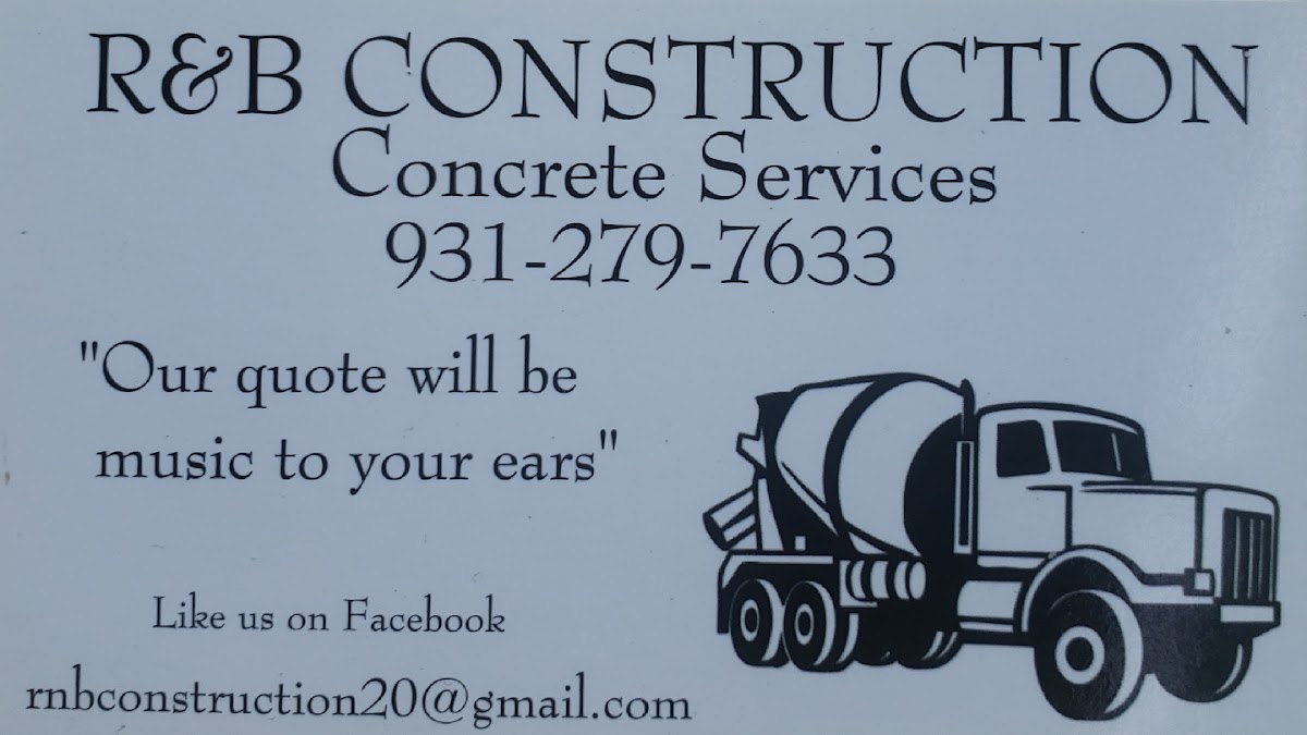 R & B Concrete and Construction Concrete Contractor in Baxter, TN photo