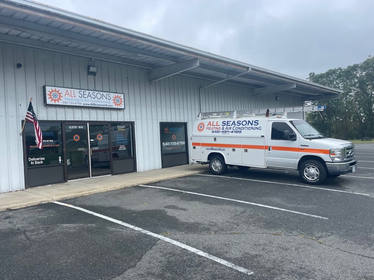 All Seasons Heating and Air Conditioning, LLC Hvac Contractor in Fredericksburg, VA photo