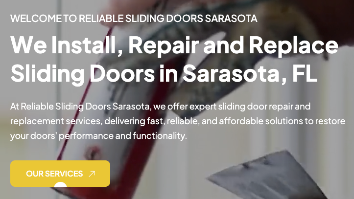 Reliable Sliding Glass ReoDoor's Repairs Sarasota Contractor in Sarasota, FL photo
