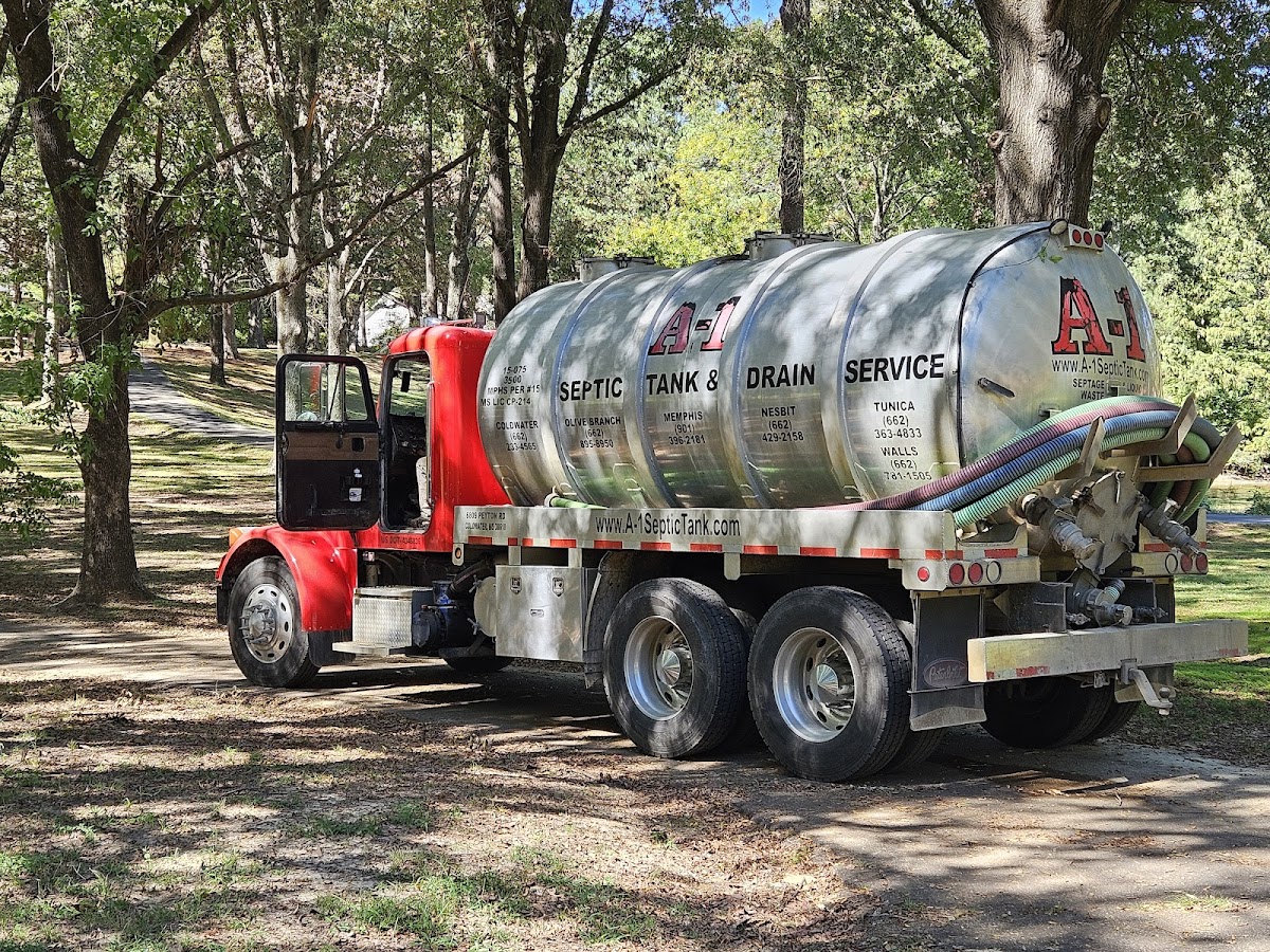 A-1 Septic Tank & Drain Service Septic System Service in Coldwater, MS photo