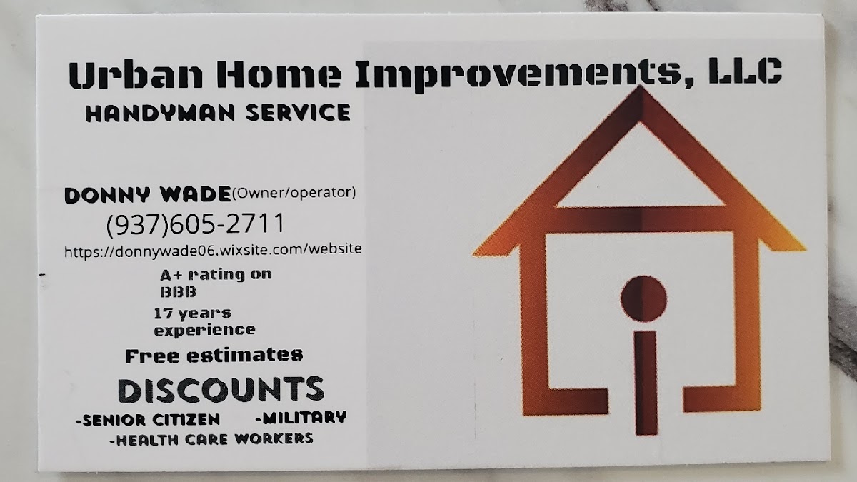 Urban home improvements, LLC Handyman/ Handywoman/ Handyperson in Springfield, OH photo