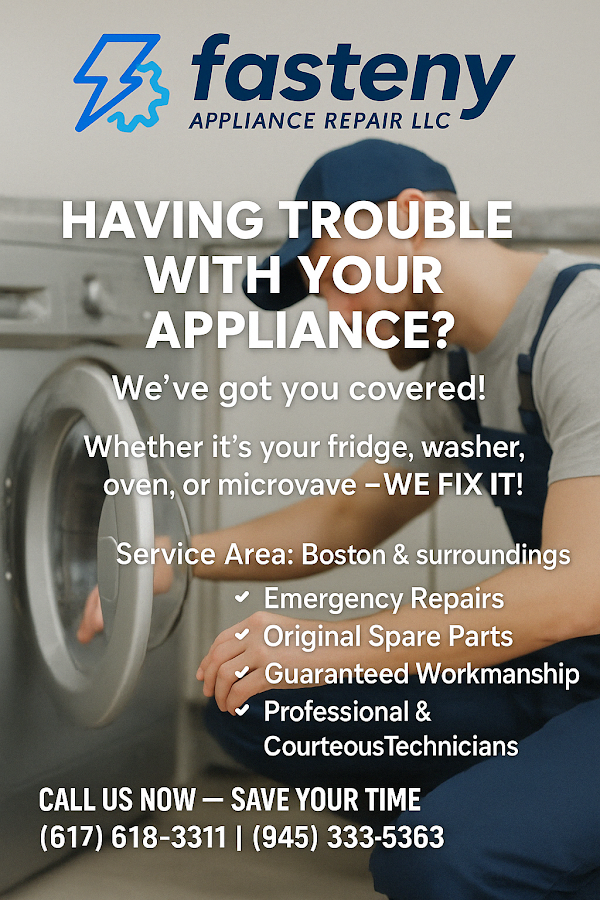 Fasteny Appliance Repair LLC Appliance Repair Service in Revere, MA photo
