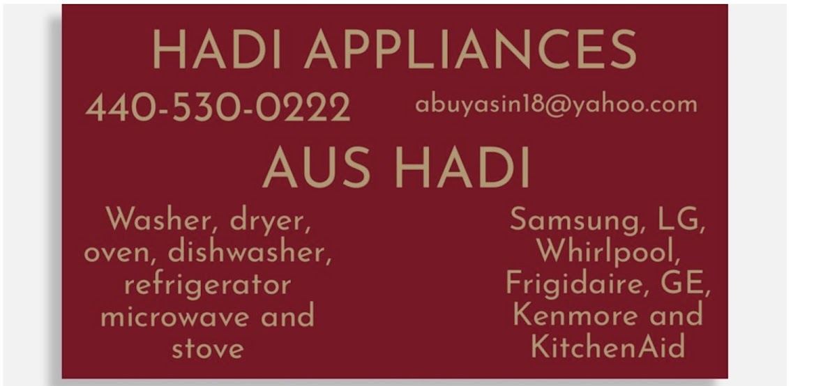 HADI Appliances Appliance Repair Service in Rocky River, OH photo
