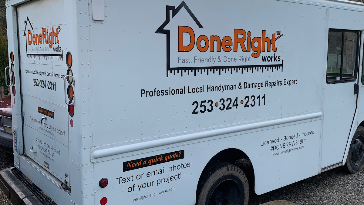 Done Right Works Handyman/ Handywoman/ Handyperson in Tacoma, WA photo