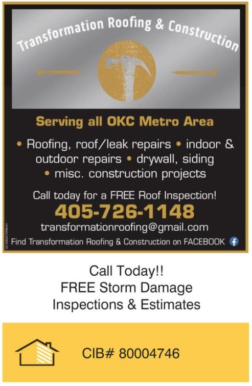 Transformation Roofing & Construction Roofing Contractor in Norman, OK photo