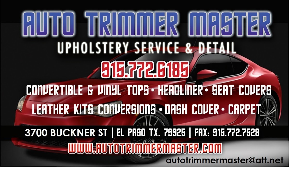 Auto Trimmer Master Upholstery Shop in El Paso, TX photo