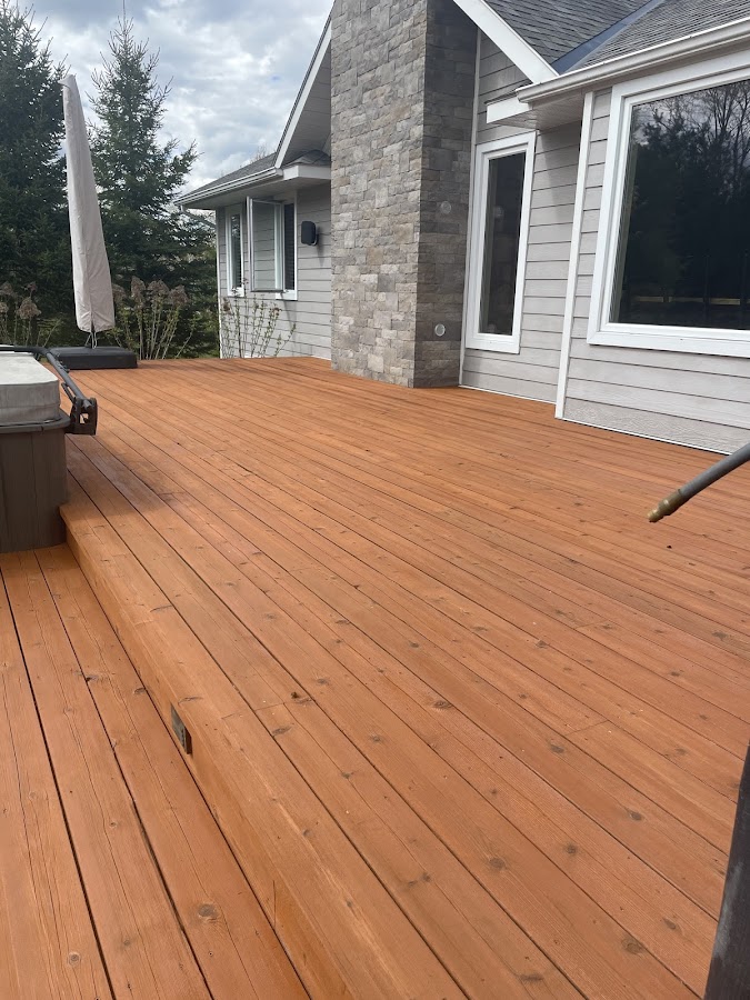 2X4 Construction Deck Staining & Repair Deck Builder in Wheaton, IL photo