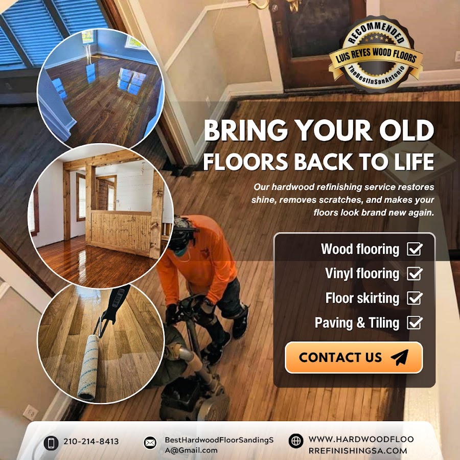 Luis Reyes WOOD FLOOR REFINISHING Contractor in San Antonio, TX photo