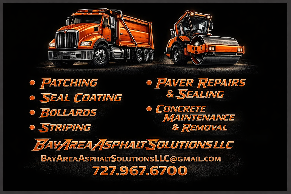 Business photo for Bay Area Asphalt Solutions llc in St. Petersburg, FL