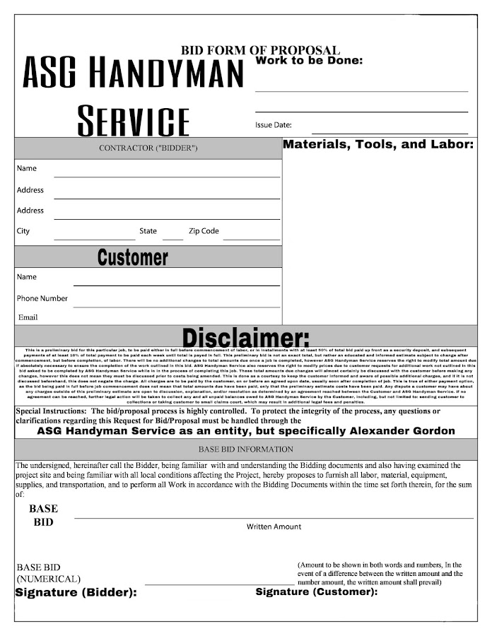 Business photo for ASG Handyman Service in Pahrump, NV