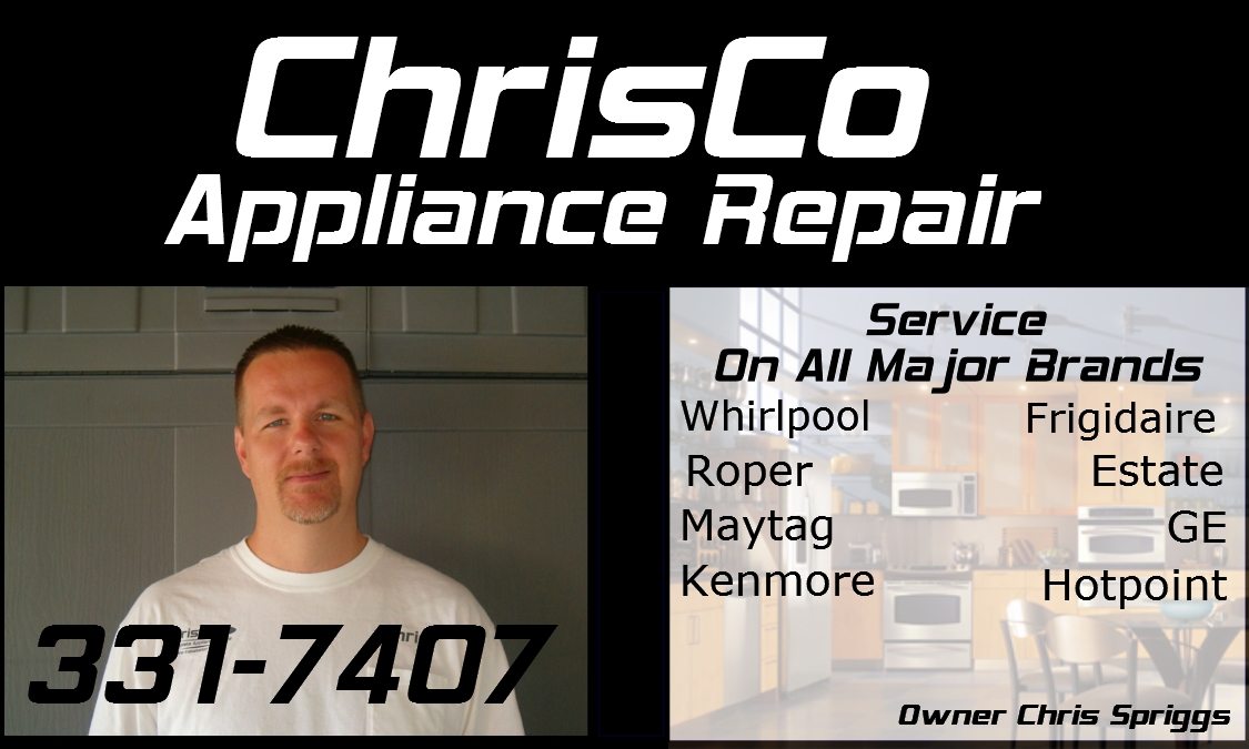 Business photo for ChrisCo Appliance Repair in Bartlesville, OK