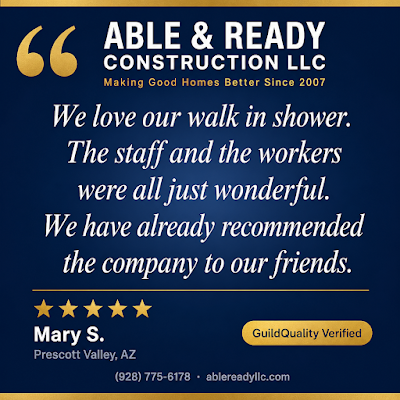Gallery photo for Able & Ready Construction, LLC in Prescott Valley, AZ