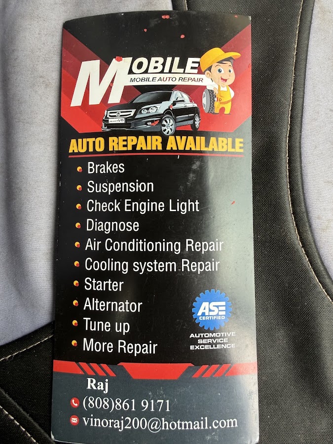 Raj mobile auto repair Auto Repair in Ewa Beach, HI photo